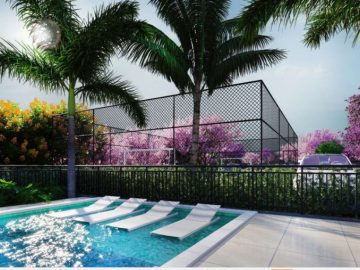 VISTA DA PISCINA INFANTIL